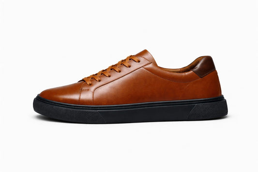 MARRON- CUIR 100% VÉRITABLE-Tres Confortable