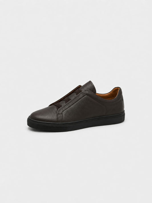 WRAYN MARRON- CUIR 100% VÉRITABLE