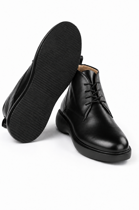 RIVÉ NOIR- CUIR 100% VÉRITABLE