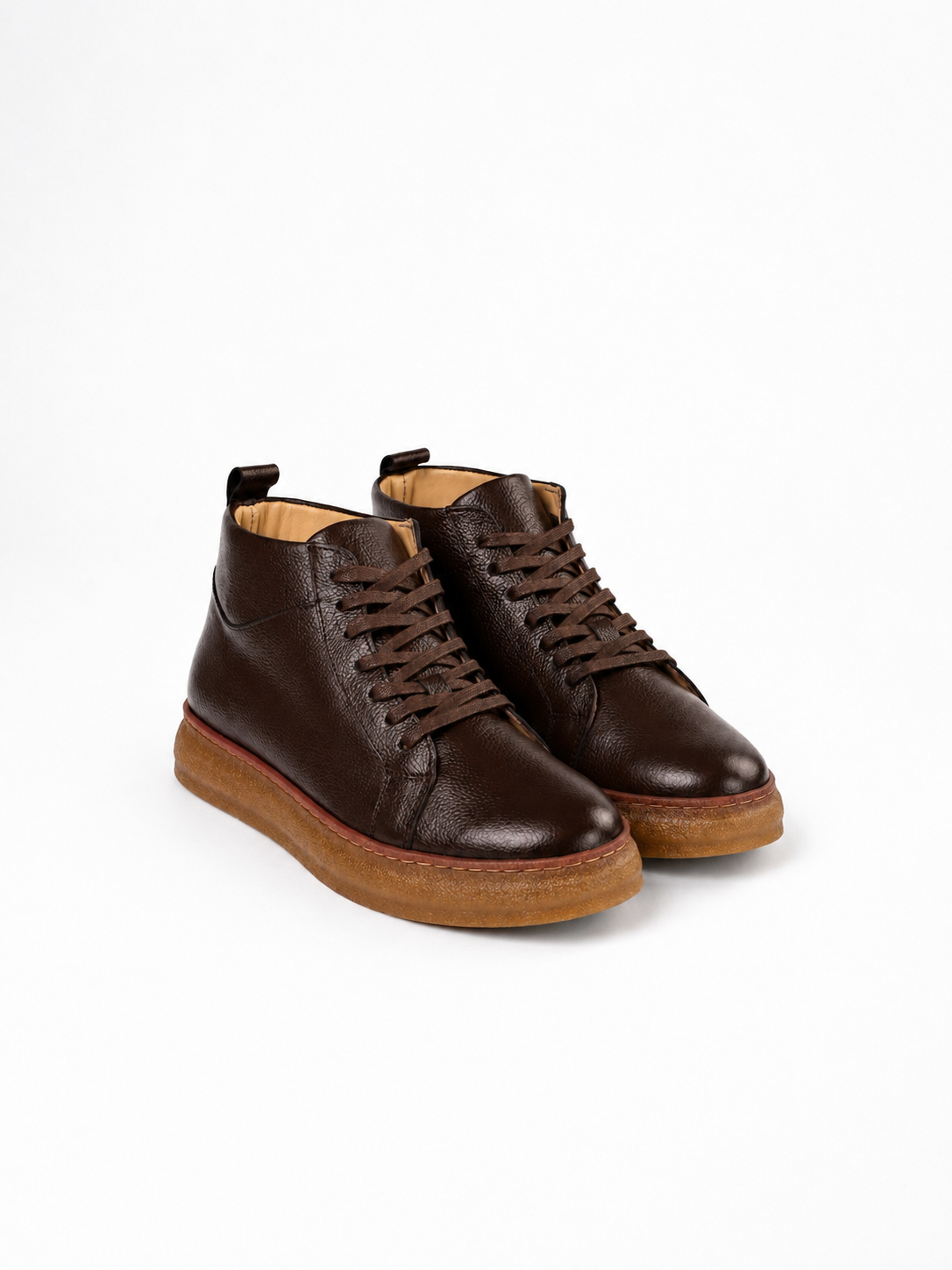 ELEVADO MARRON- CUIR 100% VÉRITABLE