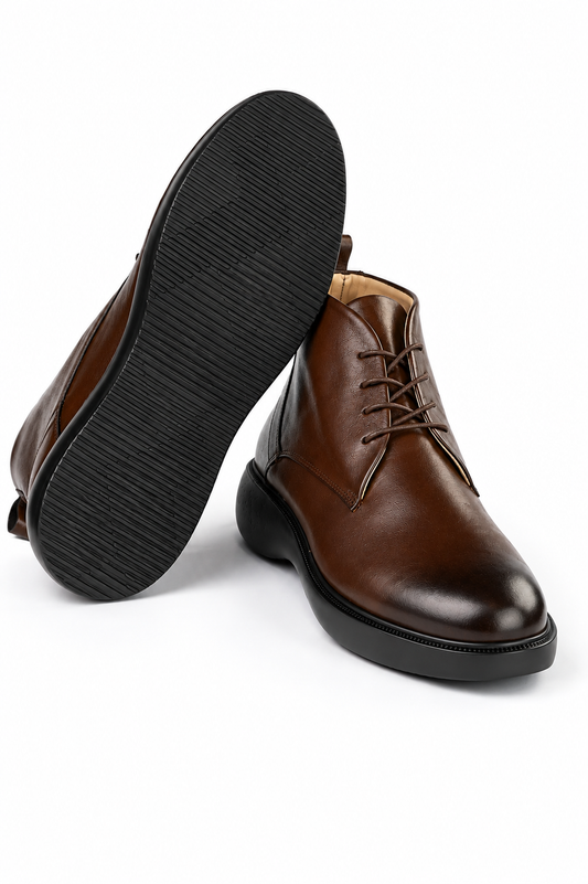 RIVÉ MARRON- CUIR 100% VÉRITABLE