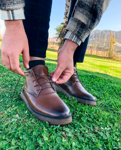 ALTO MARRON- CUIR 100% VÉRITABLE