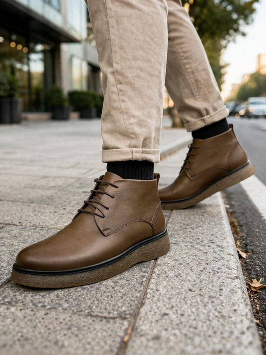 ALTO MARRON- CUIR 100% VÉRITABLE