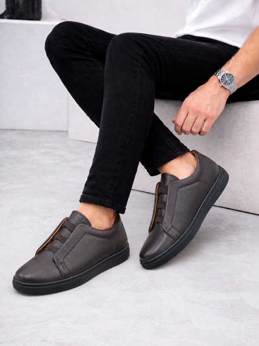WRAYN MARRON- CUIR 100% VÉRITABLE