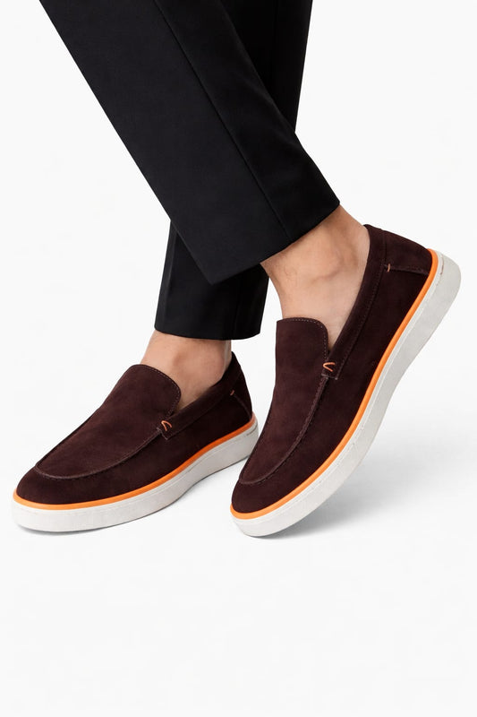 NAPOLI MARRON-DAIM 100% VÉRITABLE