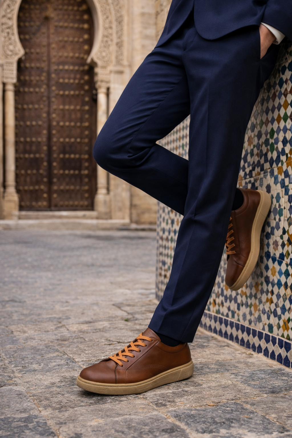 FRIDEN MARRON- CUIR 100% VÉRITABLE