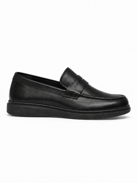 Chaussure Noir de Luxe Tres Confortable 100% Cuir