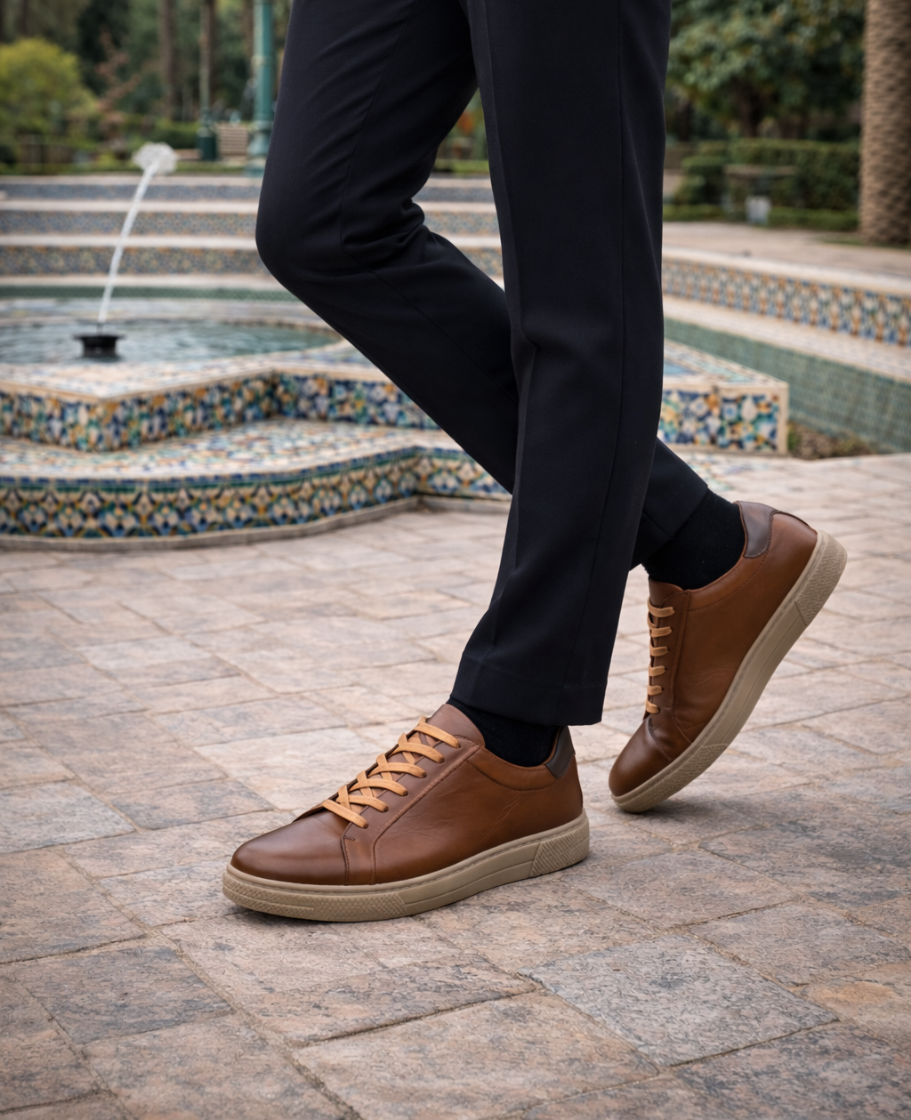 FRIDEN MARRON- CUIR 100% VÉRITABLE