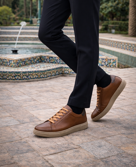 FRIDEN MARRON- CUIR 100% VÉRITABLE