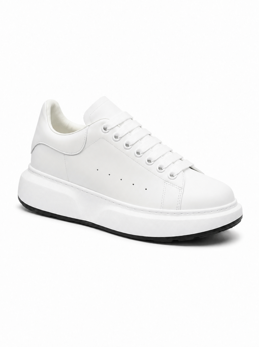 WRAYEN BLANC- CUIR 100% VÉRITABLE
