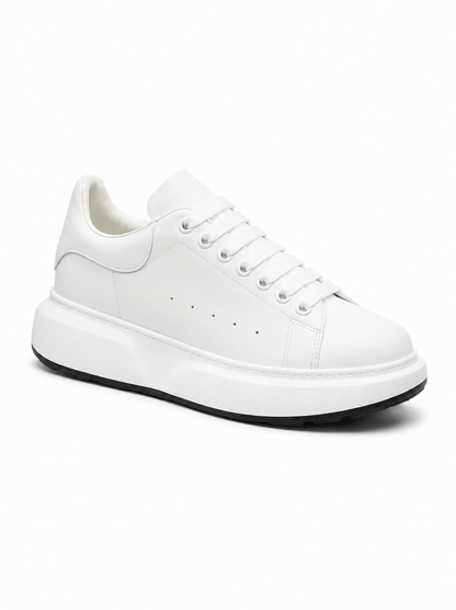 WRAYEN BLANC- CUIR 100% VÉRITABLE