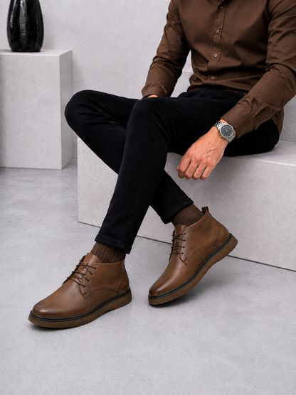 ALTO MARRON- CUIR 100% VÉRITABLE