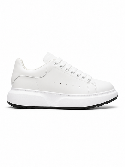 WRAYEN BLANC- CUIR 100% VÉRITABLE