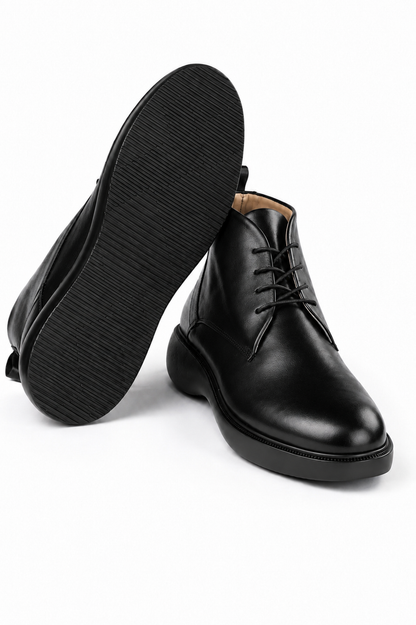 RIVÉ NOIR- CUIR 100% VÉRITABLE